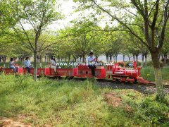  景区打造网红新项目—观光车小火车